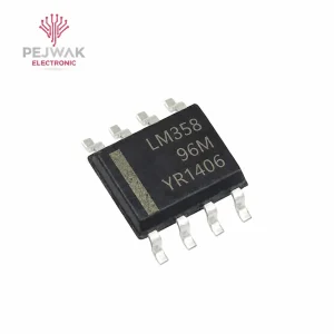 آی سی SMD مدل LM358 پکیج SOIC-8 تقویت کننده عملیاتی دو کاناله