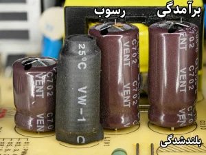 Electrolyte Leakage from Capacitors