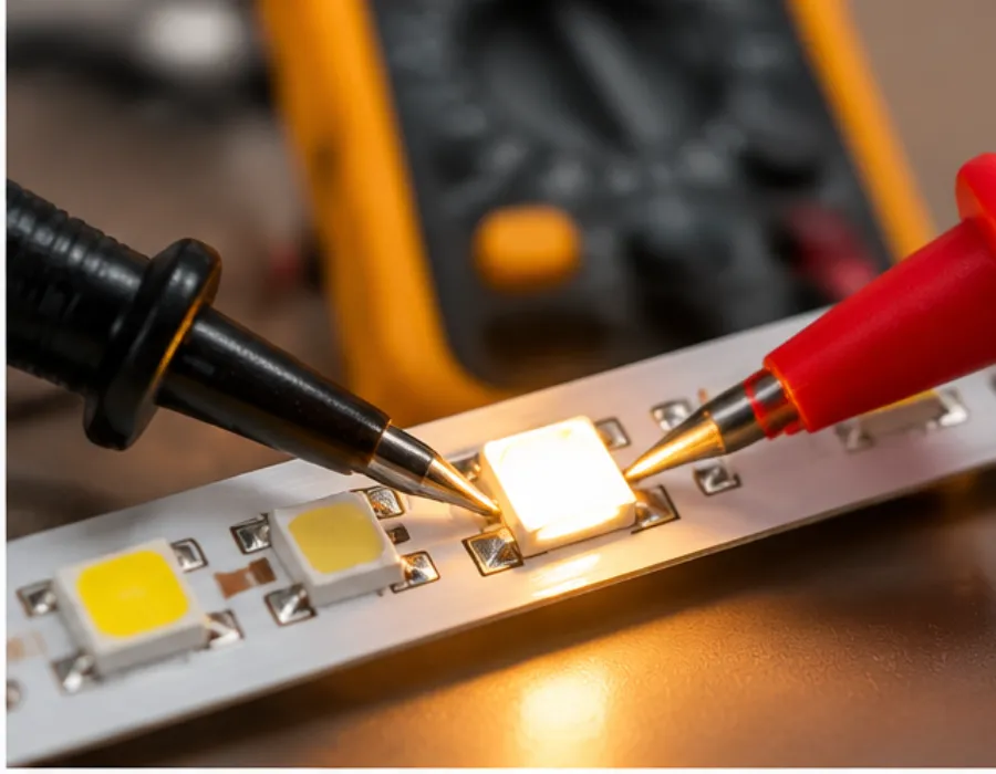تشخیص ولتاژ ال ای دی smd